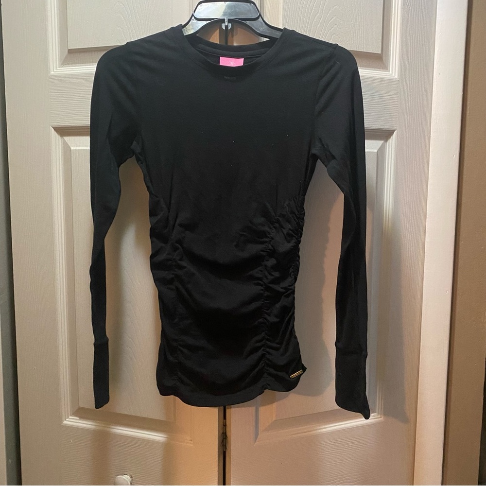 TSU.YA by Kristi Yamaguchi black athletic top